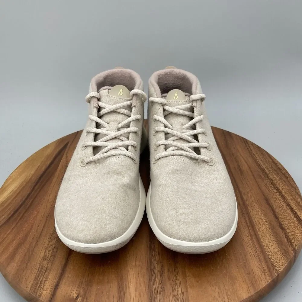 Allbirds Wool Runner-Up Mizzle Shoes Mens Size 13 Cream Comfort Casual Walking